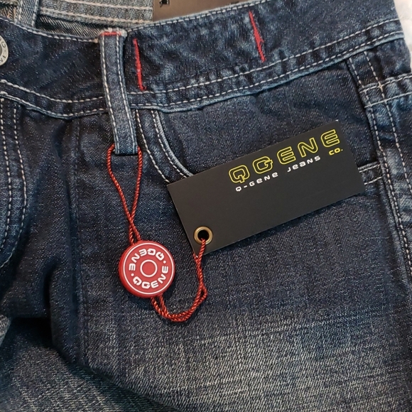 Q-GENE RAVE Low Rise Flare Leg Women's Jeans - Picture 6 of 16